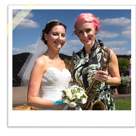 Sister Sax customer 'Rob & Lauren' photo