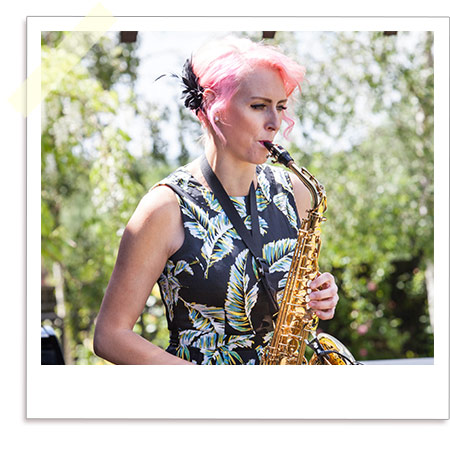 Sister Sax customer 'Rob & Lauren' photo